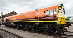 59201 in Freightliner livery, 2025