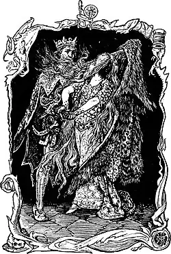 Allerleirauh. The Green Fairy Book. (1892)