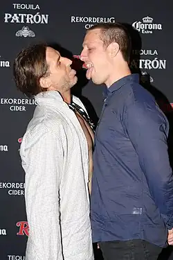 Peter Black and Murray Ruse at the Rolling Stone Awards