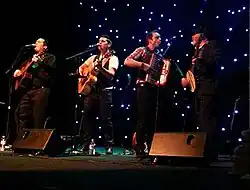 The High Kings performing in 2012 in Waterford, Ireland.