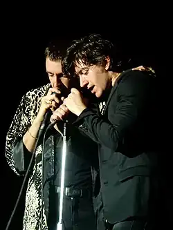 The band at Rock en Seine in Paris, 2016