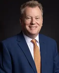 The Lord Frost (born 1965) is a British diplomat and politician living in West Greenwich. He served as British Ambassador to Denmark, Secretary of State for Exiting the European Union and is now a Member of the House of Lords.