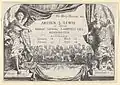 Invitation card to concert by The Moray Minstrels from Arthur James Lewis, 1865