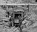 The Never-Sweat Company tunnel, Williams Creek. 1867–1868.