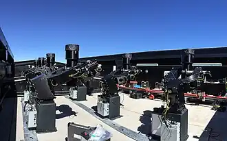 The array of twelve 0.2-metre robotic telescopes