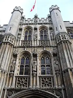 Gatehouse, as restored by John Loughborough Pearson