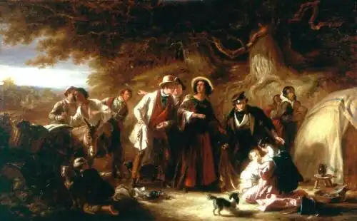 The Recovery of the Stolen Child by William Allan