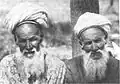 Uyghurs in Xinjiang wearing turbans