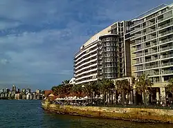 No. 1 Macquarie Street, "The Toaster", view from Circular Quay