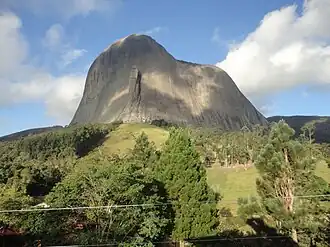 The blue Rock