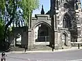 The gate of St Mary's Church