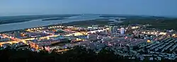 An evening view of Fuyuan