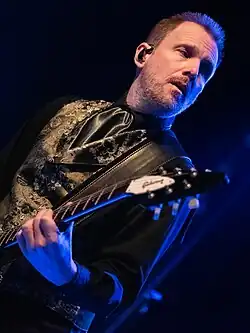 Johnsson with Therion in 2023