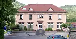 Town hall and monument