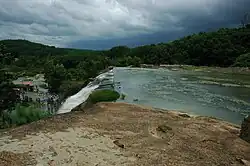 top of Tirparappu Waterfalls