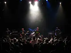 Left to right: Cohen, Pacheco, Jalili, Dowdalls, and Wiseman in 2011
