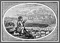 Woodcut frontispiece by Thomas Bewick from The Fables of Aesop (Newcastle, 1818)