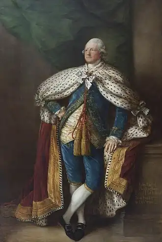 Portrait of the Earl of Buckinghamshire (1784), Blickling Hall