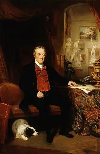 Portrait of the Earl of Egremont, 1839