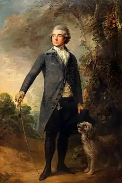 Portrait of Sir Henry Bate Dudley by Thomas Gainsborough