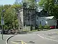 The ruins of the Thomasturm in spring 2005