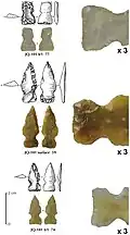 Three El-Khiam points