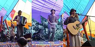 Jason Webley in 2006 at the Oregon Country Fair