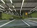 Entering the tunnel