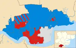 2004 results map