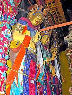 Samanbhadra at the Depung Monastery in Lhasa, Tibet.