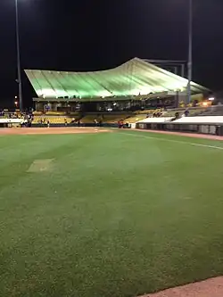 Tiger Park, Grandstand at Night