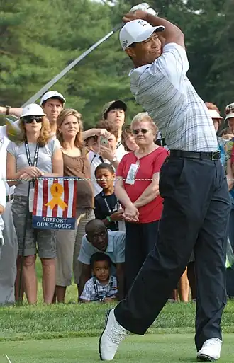 Tiger Woods was born to an African-American father with partial European and Native American ancestry and a Thai mother with partial Chinese and Dutch ancestry.
