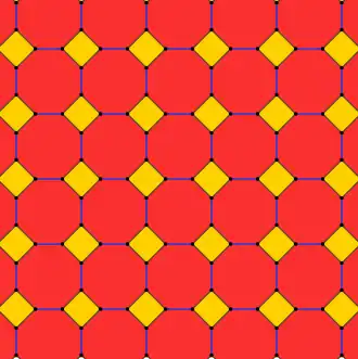 Truncated square tiling