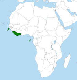 Map of range