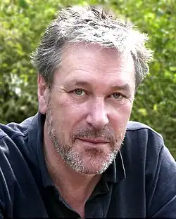 Photograph of a bearded Timothy Bentinck, British actor and Earl of Portland