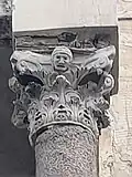 One of the Corinthian capitals