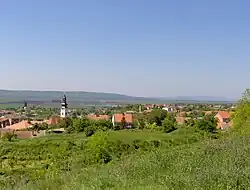 Panorama view of Titel, seen from Titel Hill