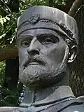 Bust of Todor Aleksandrov in Sofia, Bulgaria.