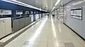 The Tokyo Monorail platforms in November 2019
