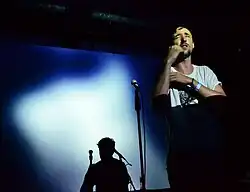 Krell performing in 2013