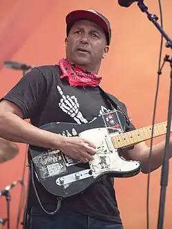 Morello performing in Grenchen in 2024