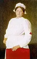 Archduchess Maria Josepha in a nun's habit