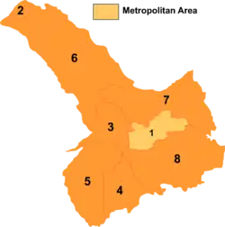 Tongliao divisions: Holingol is 2 on this map