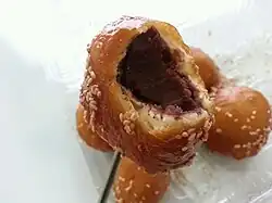 Tongyeong-kkulppang filled with red bean paste