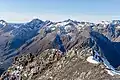 Phipps Peak to the left