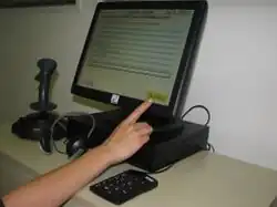 ISG TopVoter, a voting machine specifically designed for disabled voters