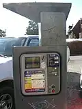 A machine in Canada operated by the Toronto Parking Authority.