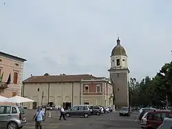 View of Bagnolo in Piano