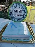 Whole Argentine cake at an event