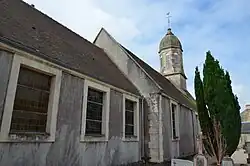 The church in Touffréville